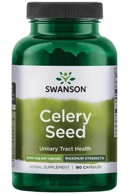 Celery Seed, 500mg - 180 caps - Swanson