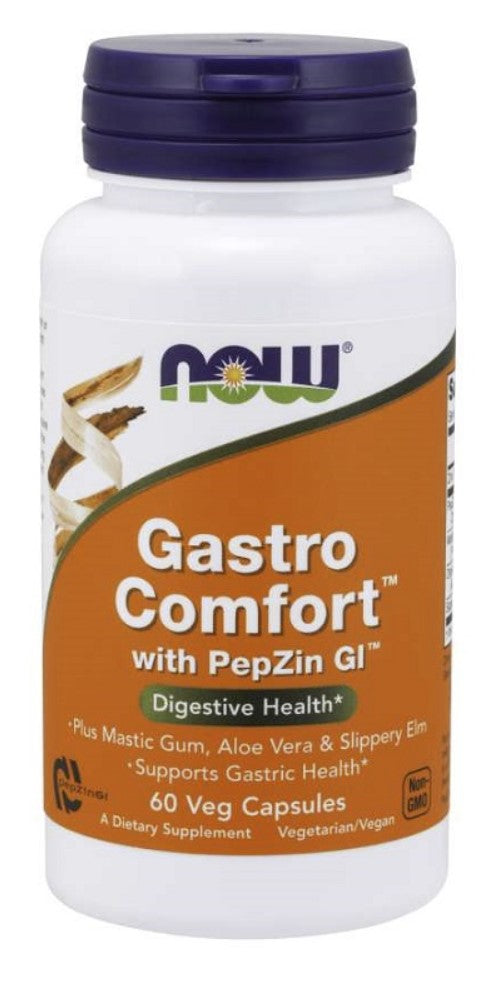 Gastro Comfort with PepZin GI - 60 vcaps - NOW Foods
