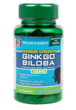 Maximum Strength Ginkgo Biloba, 120mg - 100 caps - Holland & Barrett
