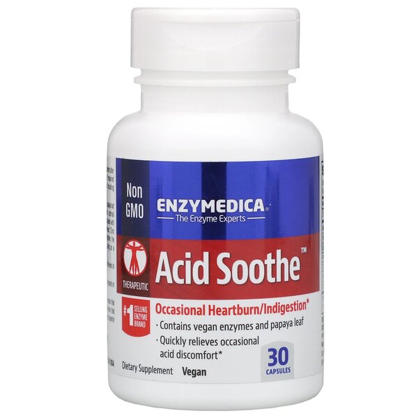 Acid Soothe - 30 caps - Enzymedica