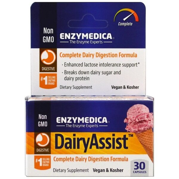 DairyAssist - 30 caps - Enzymedica