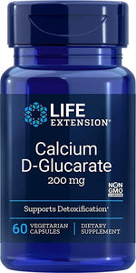 Calcium D-Glucarate, 200mg - 60 vcaps - Life Extension