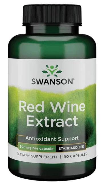 Red Wine Extract, 500mg - 90 caps - Swanson