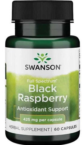 Full Spectrum Black Raspberry, 425mg - 60 caps - Swanson