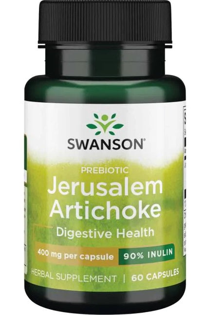 Prebiotic Jerusalem Artichoke, 400mg - 60 caps - Swanson