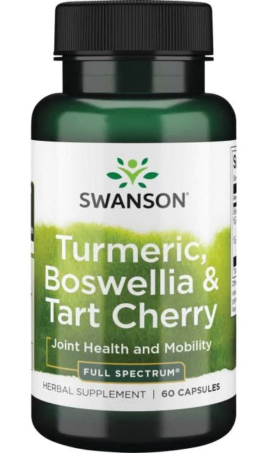 Turmeric, Boswellia & Tart Cherry - 60 caps - Swanson