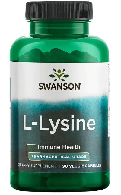 AjiPure L-Lysine, 500mg - 90 vcaps - Swanson