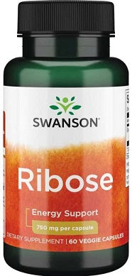 Ribose, 750mg - 60 vcaps - Swanson