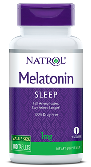 Melatonin, 1mg - 180 tablets - Natrol