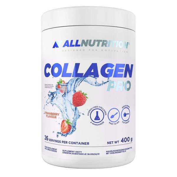 Collagen Pro, Strawberry - 400 grams - Allnutrition