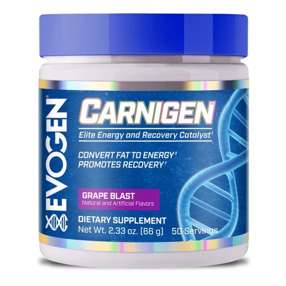 Carnigen Powder, Grape - 66 grams - Evogen