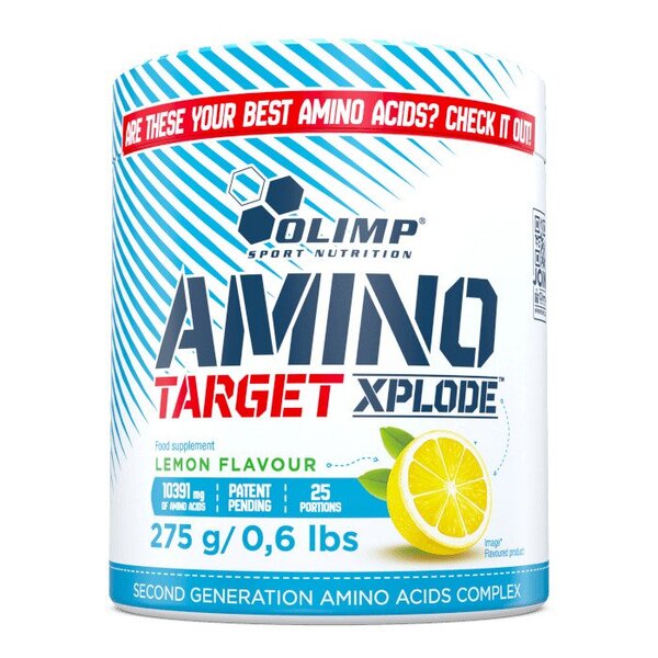Amino Target Xplode, Lemon - 275 grams - Olimp Nutrition