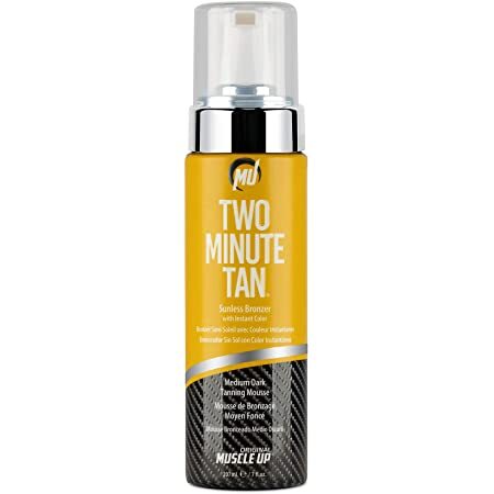 Two Minute Tan, Sunless Bronzer Instant Glow Dark Tanning Gel - 237 ml. - Pro Tan