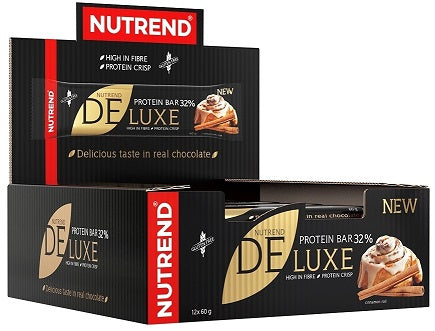 Deluxe Protein Bar, Strawberry Cheesecake - 12 x 60g - Nutrend