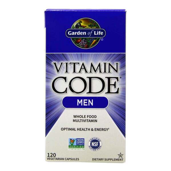 Vitamin Code Men - 120 vcaps - Garden of Life