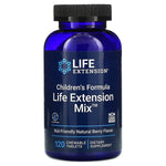Children's Formula Life Extension Mix, Natural Berry - 120 chewable tabs - Life Extension