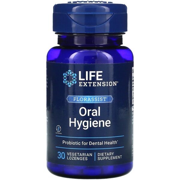 Florassist Oral Hygiene - 30 vegetarian lozenges - Life Extension