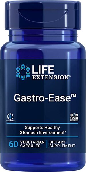 Gastro-Ease - 60 vcaps - Life Extension