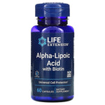 Alpha-Lipoic Acid with Biotin - 60 caps - Life Extension