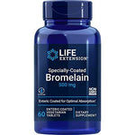 Specially-Coated Bromelain, 500mg - 60 enteric coated vegetarian tabs - Life Extension
