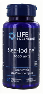 Sea Iodine, 1000mcg - 60 vcaps - Life Extension