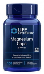Magnesium Caps, 500mg - 100 vcaps - Life Extension