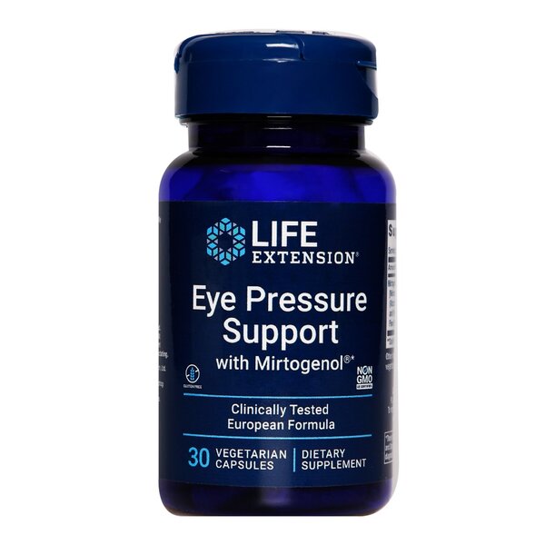 Eye Pressure Support with Mirtogenol - 30 vcaps - Life Extension