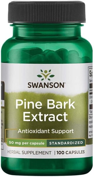 Pine Bark Extract, 50mg - 100 caps - Swanson