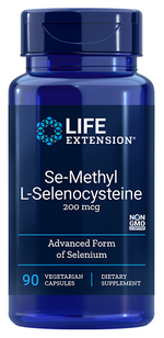 Se-Methyl L-Selenocysteine, 200mcg - 90 vcaps - Life Extension