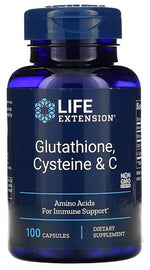 Glutathione, Cysteine & C - 100 caps - Life Extension