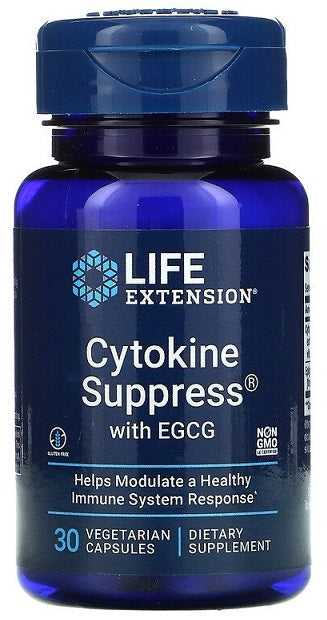 Cytokine Suppress with EGCG - 30 vcaps - Life Extension