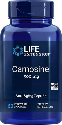 Carnosine, 500mg - 60 vcaps - Life Extension