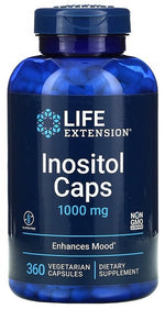 Inositol Caps, 1000 mg - 360 vcaps - Life Extension
