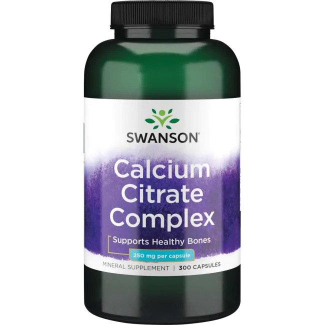 Calcium Citrate Complex, 250mg - 300 caps - Swanson