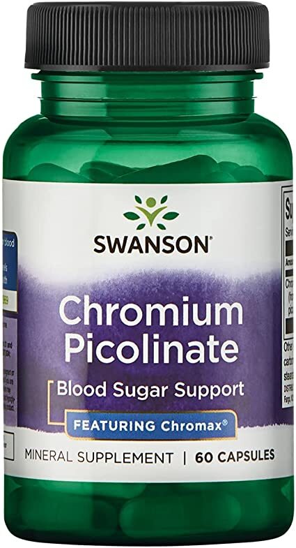 Chromium Picolinate Featuring Chromax, 200mcg - 60 caps - Swanson