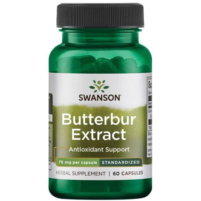 Butterbur Extract, 75mg - 60 caps - Swanson