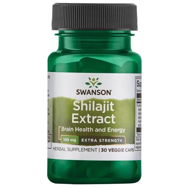 Shilajit Extract, 100mg - 30 vcaps - Swanson