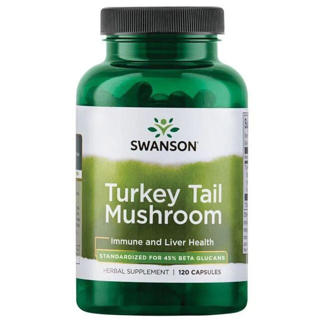 Turkey Tail Mushroom - 120 caps - Swanson