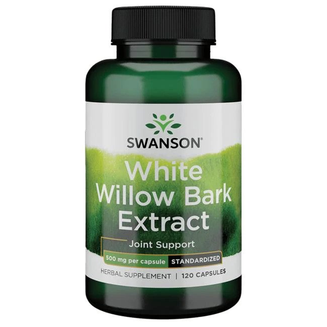 White Willow Bark Extract, 500mg - 120 caps - Swanson