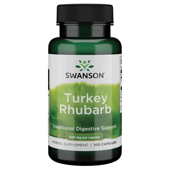 Turkey Rhubarb - 100 caps - Swanson