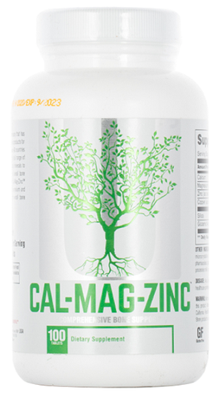 Cal Mag Zinc - 100 tablets - Universal Nutrition