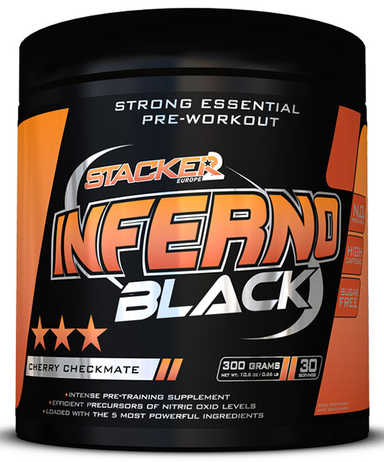 Inferno Black, Cherry Checkmate - 300 grams - Stacker2 Europe