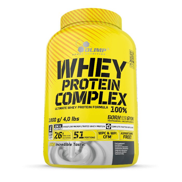 Whey Protein Complex 100%, Strawberry - 1800 grams - Olimp Nutrition
