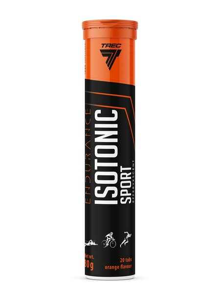 Endurance Isotonic Sport Effervescent, Orange - 20 tablets - Trec Nutrition