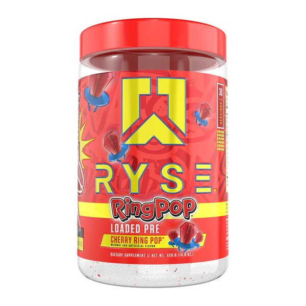 Loaded Pre, Cherry Ring Pop - 420 grams - RYSE
