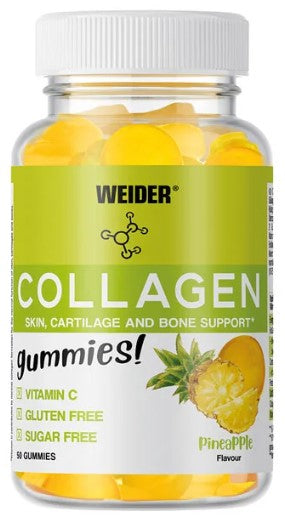 Collagen, Pineapple Flavour - 50 gummies - Weider