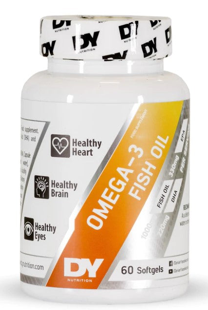 Omega 3 Fish Oil - 60 softgels - Dorian Yates