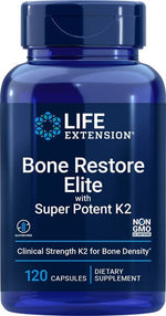 Bone Restore Elite with Super Potenet K2 - 120 caps - Life Extension
