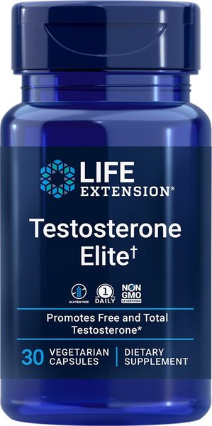 Testosterone Elite - 30 vcaps - Life Extension