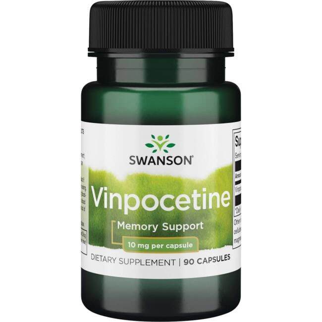 Vinpocetine, 10mg - 90 caps - Swanson